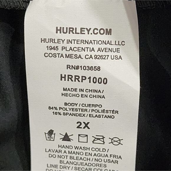 Women's Oao Solid Long Sleeve Mock Neck Rash Guard plus size 2X new!! - Picture 6 of 10